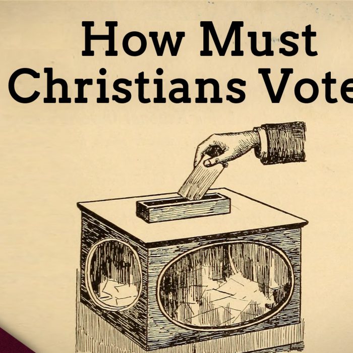 How Must Christians Vote (Ep. 87)