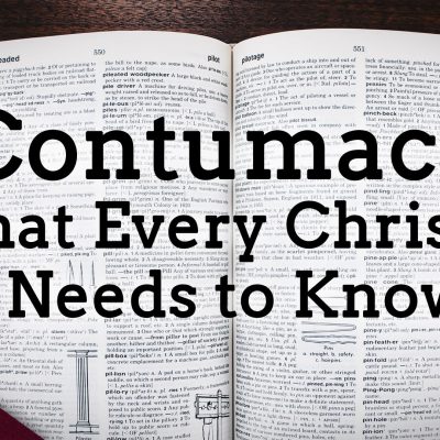 Contumacy: The Reason For Most Excommunications (Ep. 260)